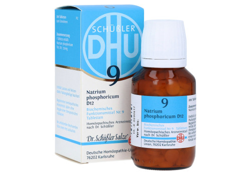 BIOCHEMIE DHU 9 Natrium phosphoricum D 12 Tabl. – PZN 2580846 (PZN 2580846)