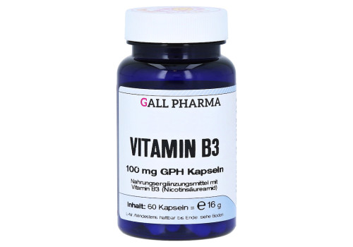 VITAMIN B3 100 mg GPH Kapseln – PZN 4700013 (PZN 4700013)