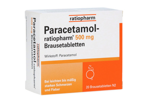 Paracetamol-ratiopharm 500mg – PZN 8704083 (PZN 8704083)