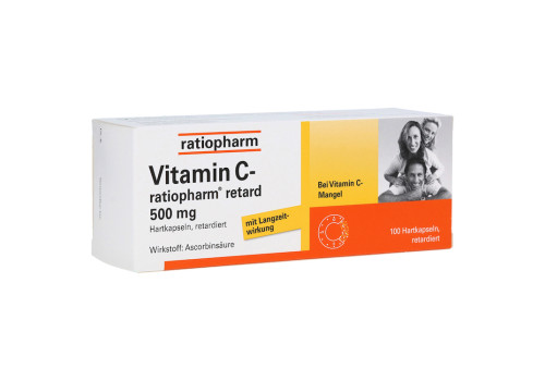 Vitamin C-ratiopharm retard 500mg – PZN 7260885 (PZN 7260885)