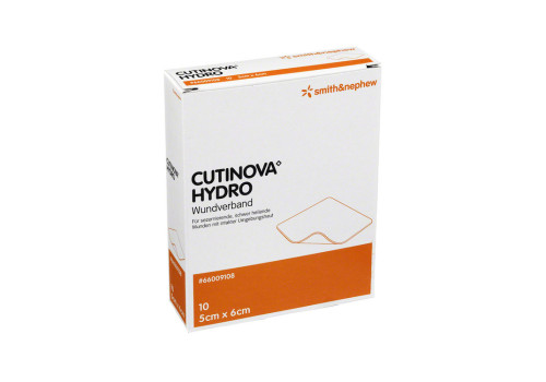 CUTINOVA Hydro 5x6 cm haftende Wundauflage – PZN 293491 (PZN 293491)