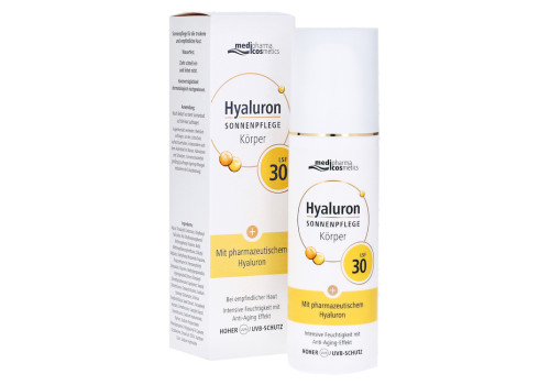 medipharma Hyaluron Sonnenpflege Körper LSF 30 – PZN 12555252 (PZN 12555252)