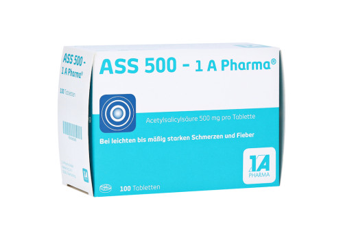 ASS 500-1A Pharma – PZN 8612435 (PZN 8612435)