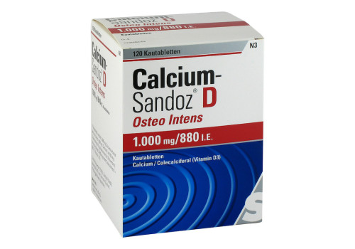 Calcium-Sandoz D Osteo intens 1000mg/880 I.E. – PZN 9686275 (PZN 9686275)