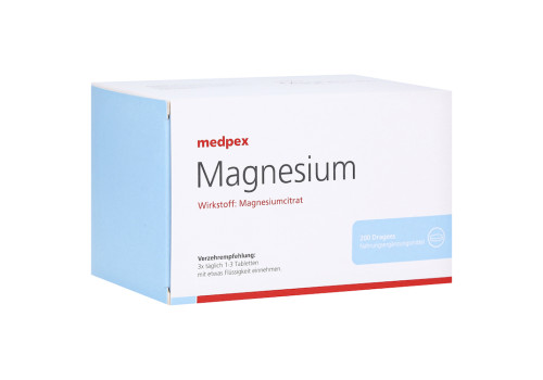 medpex Magnesium Dragees 40mg – PZN 80000041 (PZN 80000041)