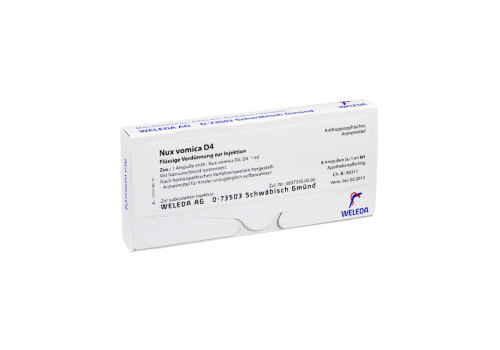 NUX VOMICA D 4 Ampullen – PZN 1624688 (PZN 1624688)