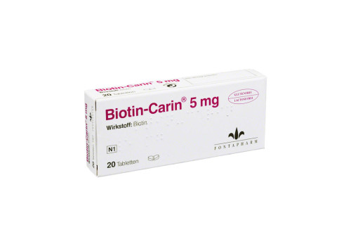 Biotin-Carin 5mg – PZN 1711915 (PZN 1711915)