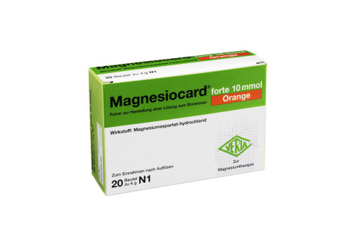 Magnesiocard forte 10mmol Orange – PZN 2470336 (PZN 2470336)