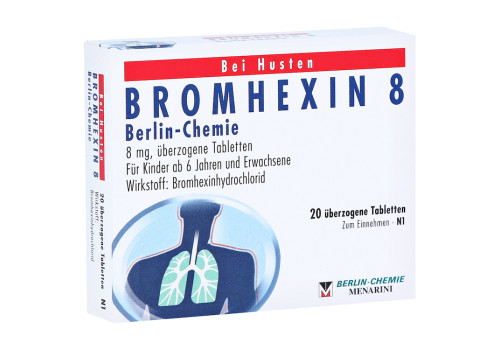 BROMHEXIN 8 Berlin-Chemie – PZN 4908268 (PZN 4908268)