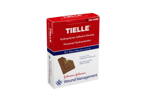 TIELLE Hydropolymer-Verband 7x9 cm steril – PZN 4441190 (PZN 4441190)