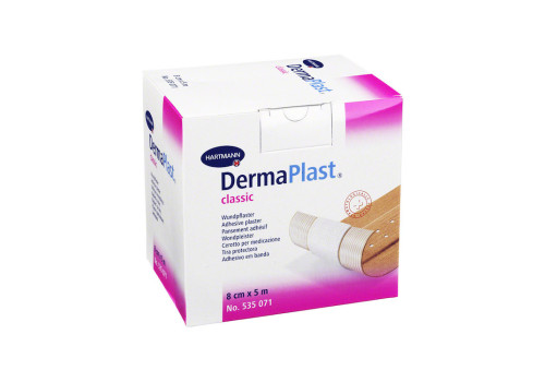 DERMAPLAST CLASSIC Wundpflaster 8 cmx5 m – PZN 3645884 (PZN 3645884)