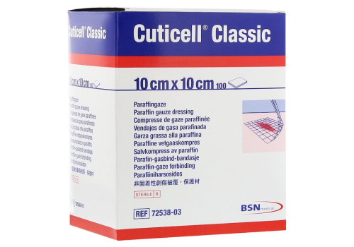 CUTICELL Classic Wundgaze 10x10 cm – PZN 4979104 (PZN 4979104)