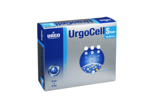 URGOCELL silver non Adhesive Verband 6x6 cm – PZN 6877394 (PZN 6877394)