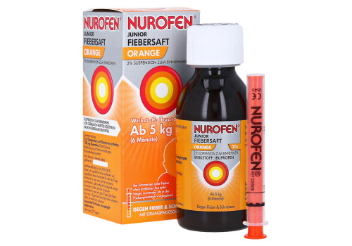 Nurofen Junior Fiebersaft Orange 2% – PZN 6789425 (PZN 6789425)