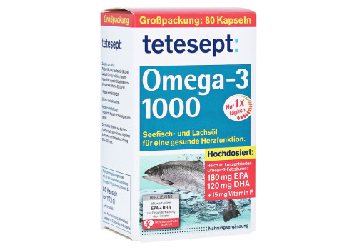 Tetesept Omega-3 1000 Kapseln – PZN 11313245 (PZN 11313245)