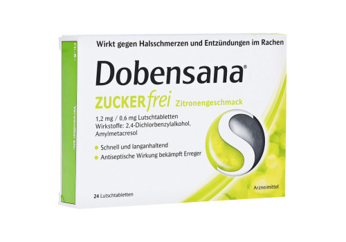 Dobensana Zuckerfrei Zitronengeschmack 1,2mg/0,6mg – PZN 11128074 (PZN 11128074)