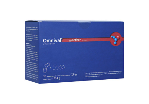 OMNIVAL orthomolekul.2OH arthro norm 30Gran.Kap. – PZN 6588431 (PZN 6588431)