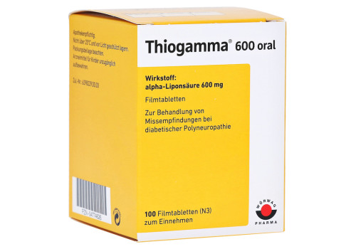 Thiogamma 600 oral – PZN 4774626 (PZN 4774626)