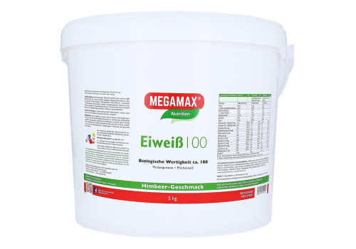 EIWEISS 100 Himbeer Quark Megamax Pulver – PZN 1451236 (PZN 1451236)