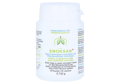 PLANTOCAPS SMOKSAN+ Kapseln – PZN 12672667 (PZN 12672667)