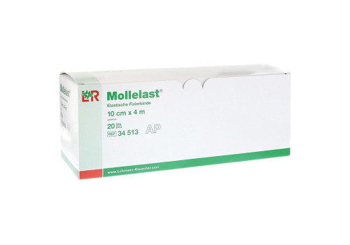 MOLLELAST Binden 10 cmx4 m weiß – PZN 4781572 (PZN 4781572)