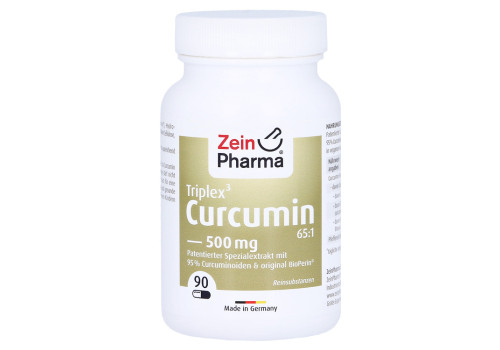 Curcumin-Triplex3 500 mg/Kapsel 95% Curcumi + Bio Perin – PZN 8768953 (PZN 8768953)