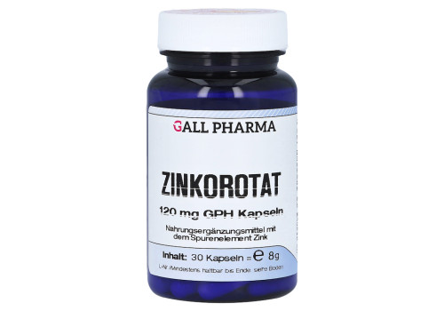 ZINKOROTAT 120 mg GPH Kapseln – PZN 11075142 (PZN 11075142)