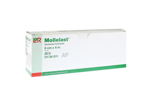 MOLLELAST Binden 6 cmx4 m weiß – PZN 4781543 (PZN 4781543)