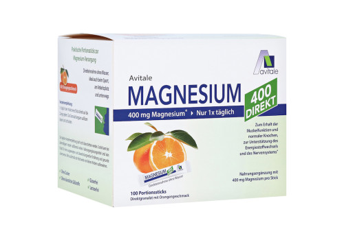 Magnesium 400 Direkt Orange Portionssticks – PZN 15529918 (PZN 15529918)