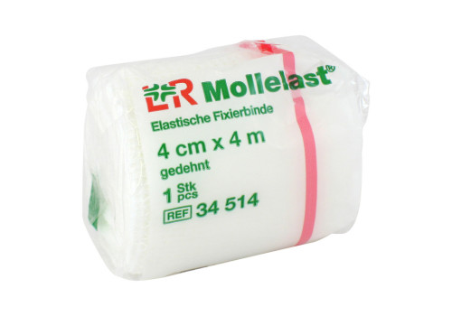 MOLLELAST Binden 4 cmx4 m weiß – PZN 4781477 (PZN 4781477)