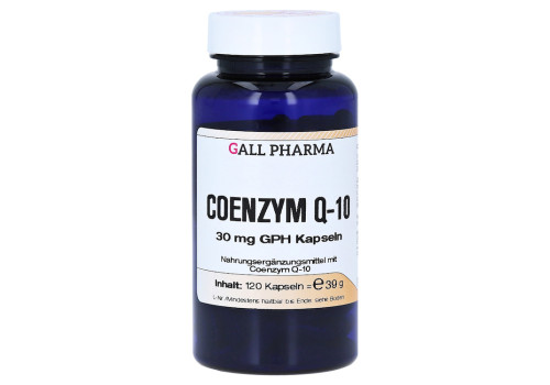 COENZYM Q10 30 mg GPH Kapseln – PZN 1551191 (PZN 1551191)