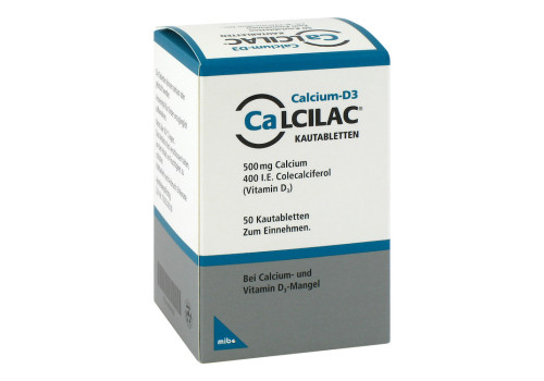 Calcilac 500mg/400 I.E. – PZN 9091062 (PZN 9091062)