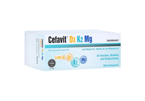 Cefavit D3 K2 Mg 2.000 I.E. Hartkapseln – PZN 15194174 (PZN 15194174)