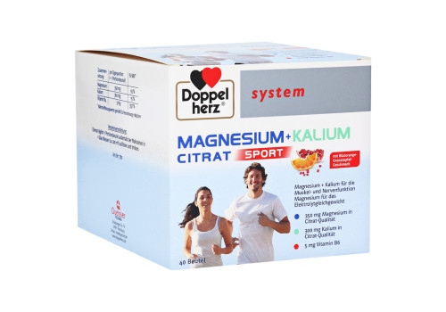 Doppelherz system Magnesium + Kalium Citrat Sport – PZN 1522692 (PZN 1522692)