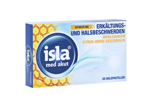 isla med akut Halspastillen Zitrus-Honig-Geschmack – PZN 14443735 (PZN 14443735)