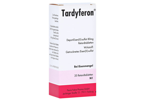 Tardyferon Depot-Eisen(II)-sulfat 80mg – PZN 2494029 (PZN 2494029)