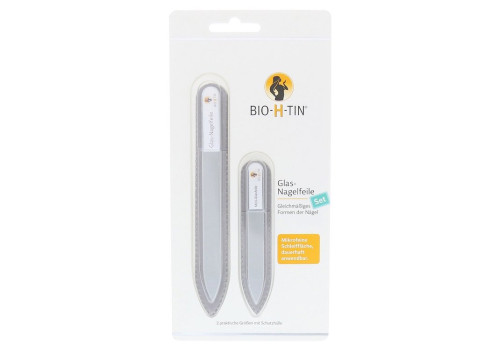 Bio-h-tin Glas Nagelfeile Set – PZN 3746059 (PZN 3746059)