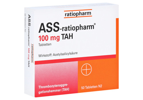 ASS-ratiopharm 100mg TAH – PZN 1343676 (PZN 1343676)