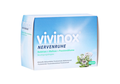 Vivinox Nervenruhe Baldrian+Melisse+Passionsblume – PZN 16388259 (PZN 16388259)