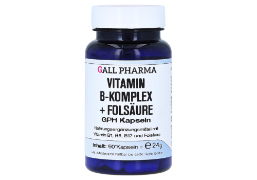 VITAMIN B KOMPLEX+Folsäure GPH Kapseln – PZN 4722569 (PZN 4722569)