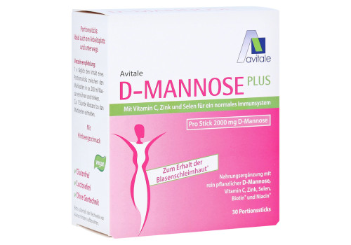 Avitale D-Mannose Plus 2000 mg Sticks – PZN 15211375 (PZN 15211375)