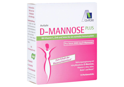 Avitale D-Mannose Plus 2000 mg Sticks – PZN 15211369 (PZN 15211369)