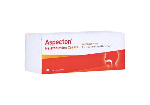 Aspecton Halstabletten Cassis Lutschtabletten – PZN 7020572 (PZN 7020572)