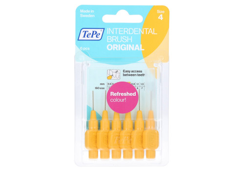 Tepe Interdentalbürste 0,7mm gelb – PZN 7641328 (PZN 7641328)