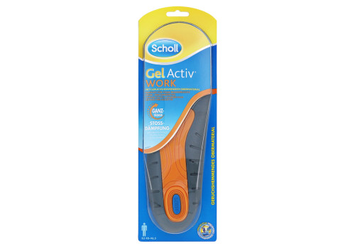 SCHOLL GelActiv Einlegesohlen Work men – PZN 10821011 (PZN 10821011)