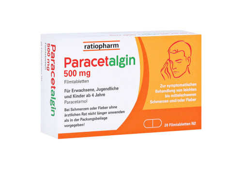 Paracetalgin 500mg – PZN 16730456 (PZN 16730456)