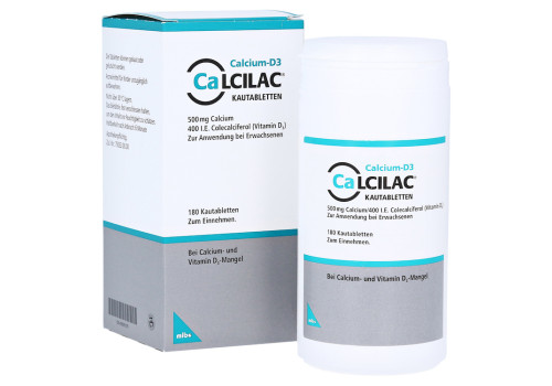 Calcilac 500mg/400 I.E. – PZN 9091079 (PZN 9091079)