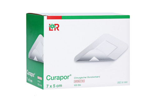 CURAPOR Wundverband steril 5x7 cm – PZN 9177734 (PZN 9177734)