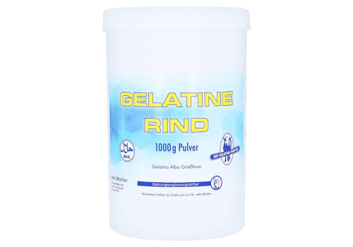 GELATINE Rind Pulver Halal – PZN 15269937 (PZN 15269937)