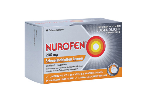 Nurofen 200 mg Schmelztabletten Lemon – PZN 3443838 (PZN 3443838)